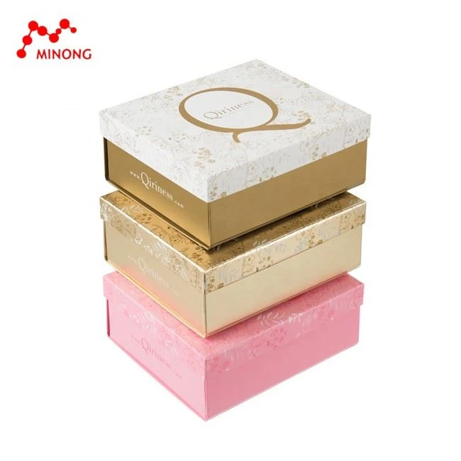 Folding Paper Boxes Of Gold Paper china wholesale