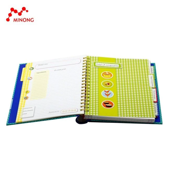 transparent spiral notebook china factory